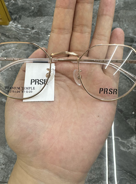 帕莎新款眼镜框女超轻钛架PRSR眼镜框眼镜架眼镜PJ75124