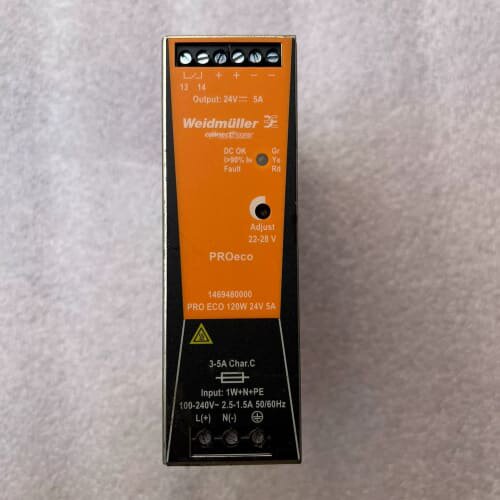 议价电源PRO ECO 120W 24V 5A导轨式开关