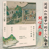 红楼梦研究刘心武揭秘红楼梦书籍 刘心武力作刘心武续红楼梦漫卷红楼整本书阅读视野下 阅读红楼梦 十二个锦囊