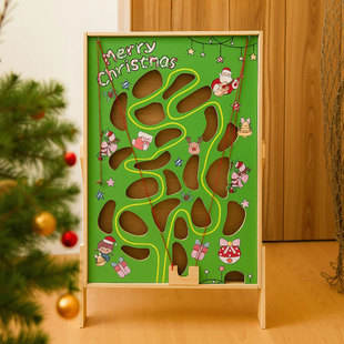 迷宫滚球新年马年团建游戏互动引流抽奖摆设暖场游戏亲子迷宫