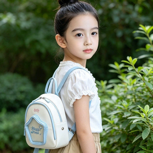 女童洋气可爱双肩包幼儿园