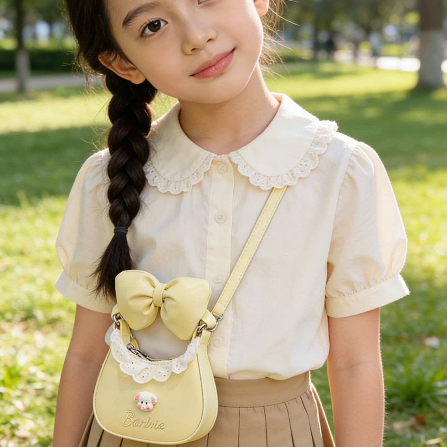 2026新款儿童斜挎小包包迷你女孩女童单肩斜挎包轻便外出可爱女包