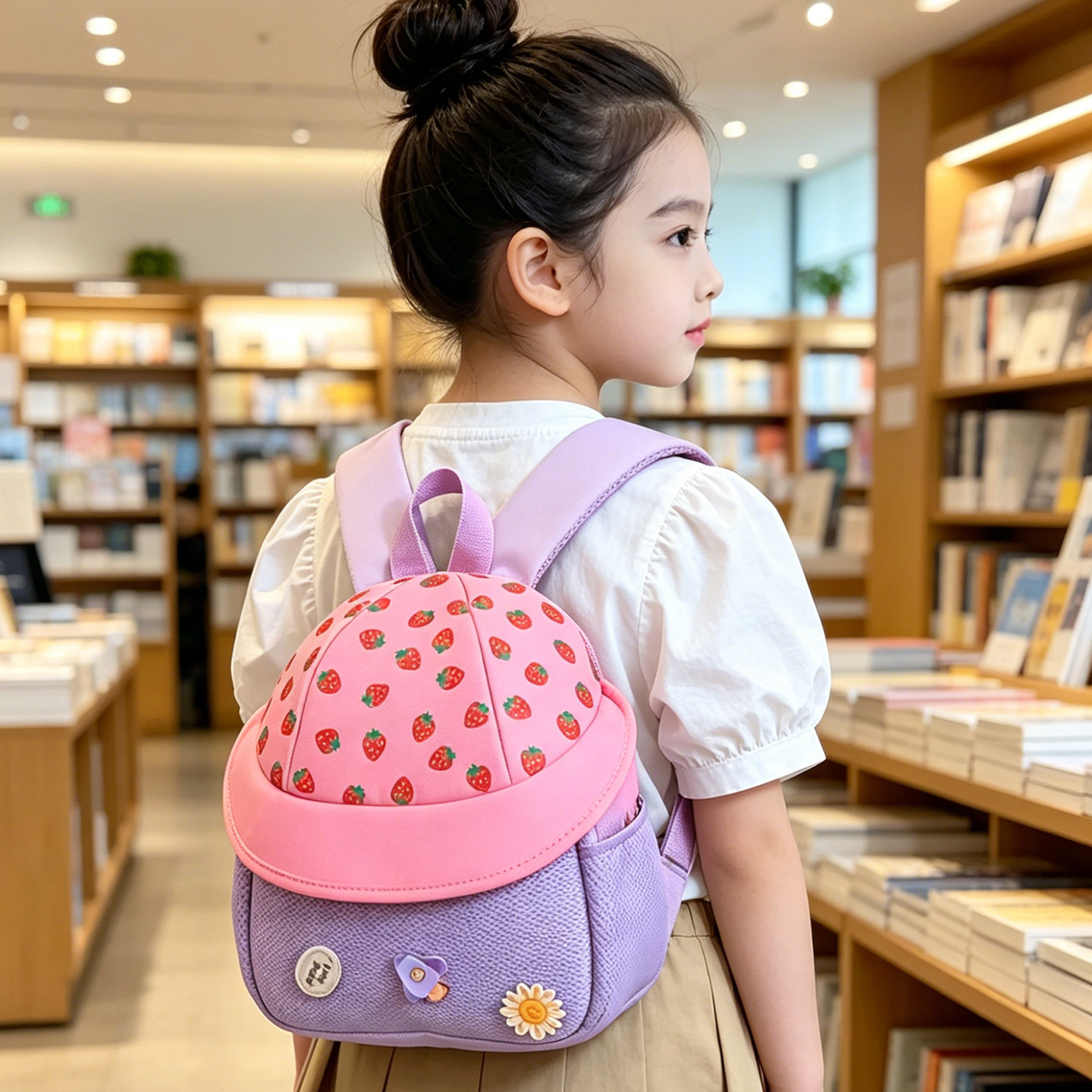 儿童幼儿园书包男童女孩双肩包宝宝可爱外出旅游轻便小背包入学