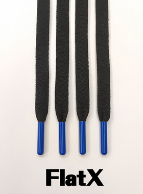 安德*UA适用彩色烤漆金属头8mm扁鞋带FX原装运动鞋带黑白彩色头