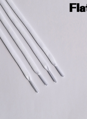 VANS适用 男女6mm双层细扁鞋带 高低帮帆布鞋板鞋FX正品 白色