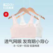 红豆儿童内衣发育期小学生12岁女童小背心少女一阶段文胸大童女孩