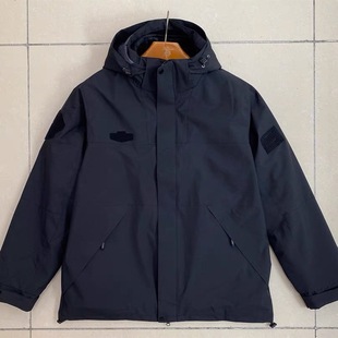 际华23式 银狐绒三合一冲锋衣防风防水防寒带反光标外套可拆卸内胆