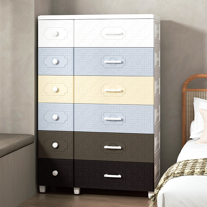 纳雅乐客厅1层2抽屉收纳