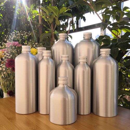 精油化妆品花水纯露分装金属空瓶