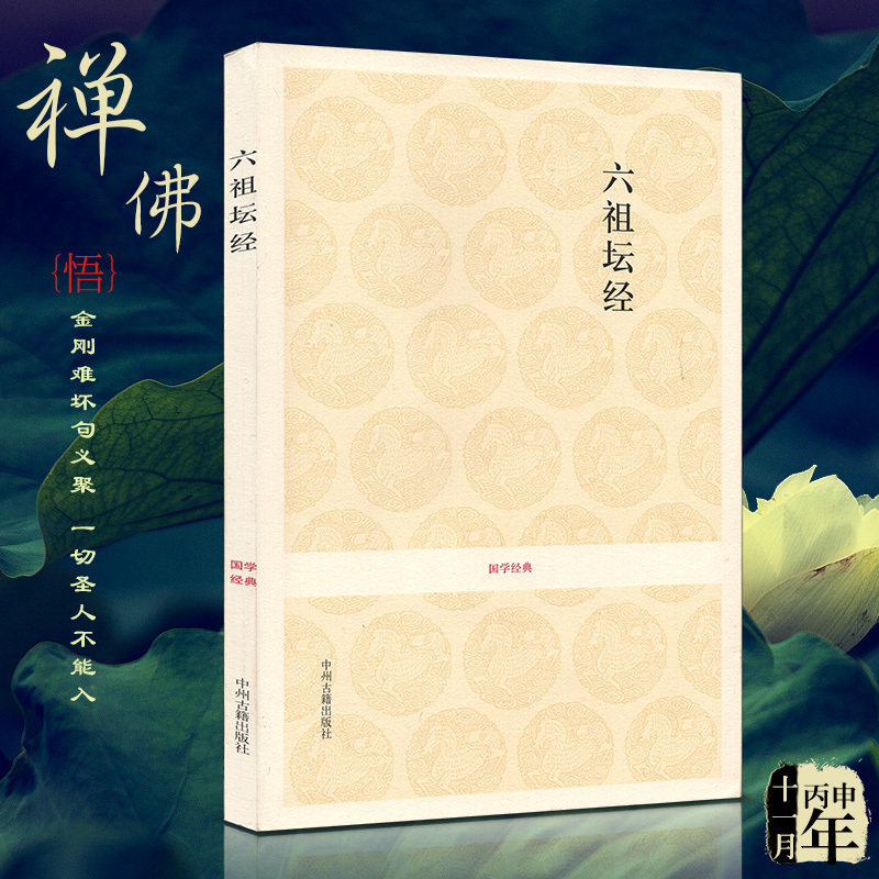 六祖坛经文白对照白话六祖坛经原文六祖坛经注解本 原文注释译文文白