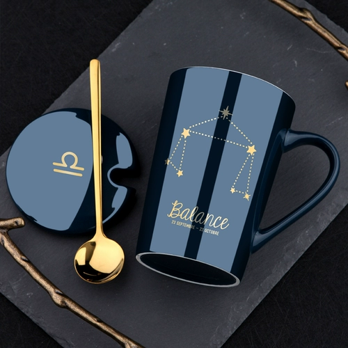 Керамическая чайная чашка для домашнего использования для влюбленных, изысканный стиль