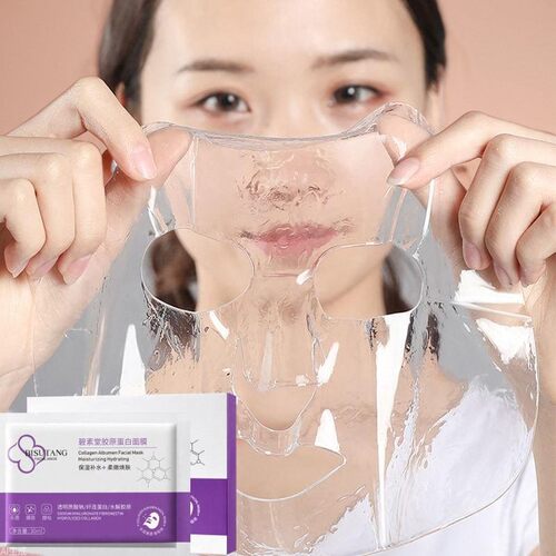 碧素堂胶原蛋白面膜紧致抗氧补水保湿修护暗沉护肤品水晶补水面膜