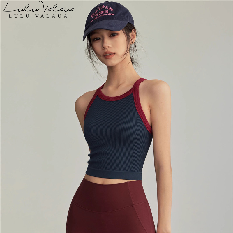 IuIu带胸垫瑜伽运动背心