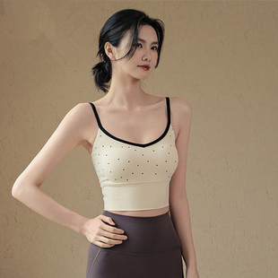 IUIU YOGO瑜伽服运动内衣女收副乳背心吊带普拉提训练文胸健身服