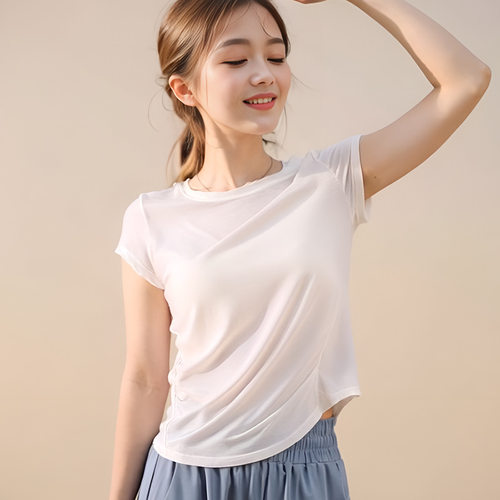 IUIUYOGO网纱拼接运动瑜伽服女