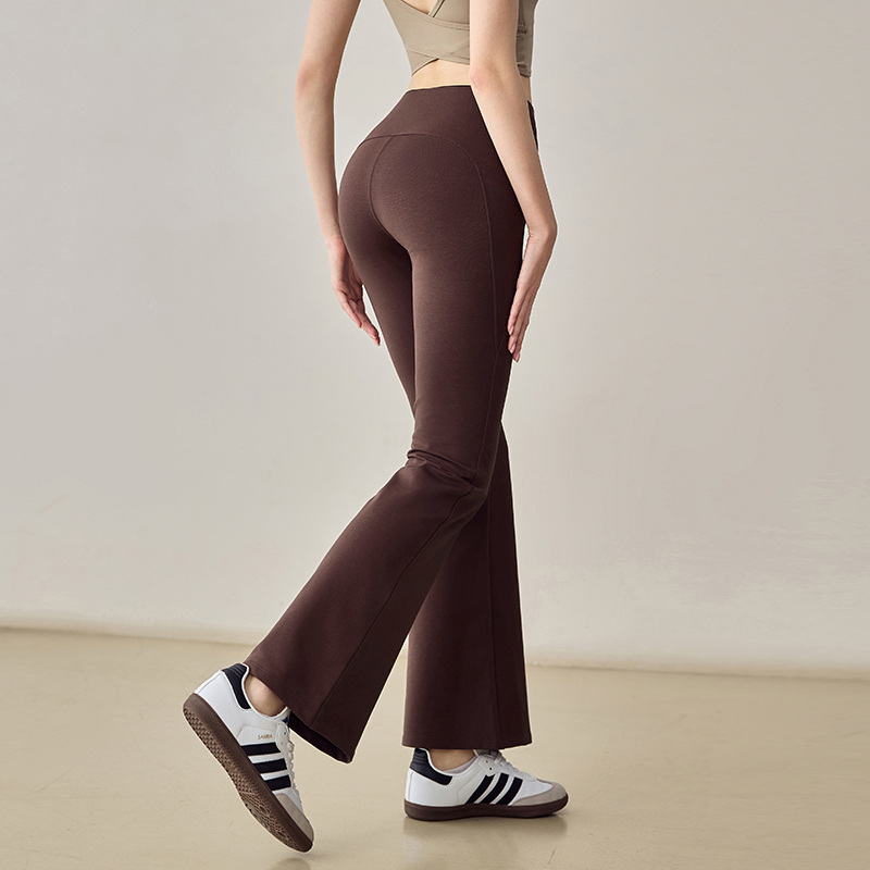 IuIu秋冬高弹喇叭瑜伽裤健身长裤