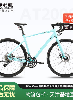 阿米尼公路自行车阿米尼700CAT2000变速成人公路车户外学生骑行
