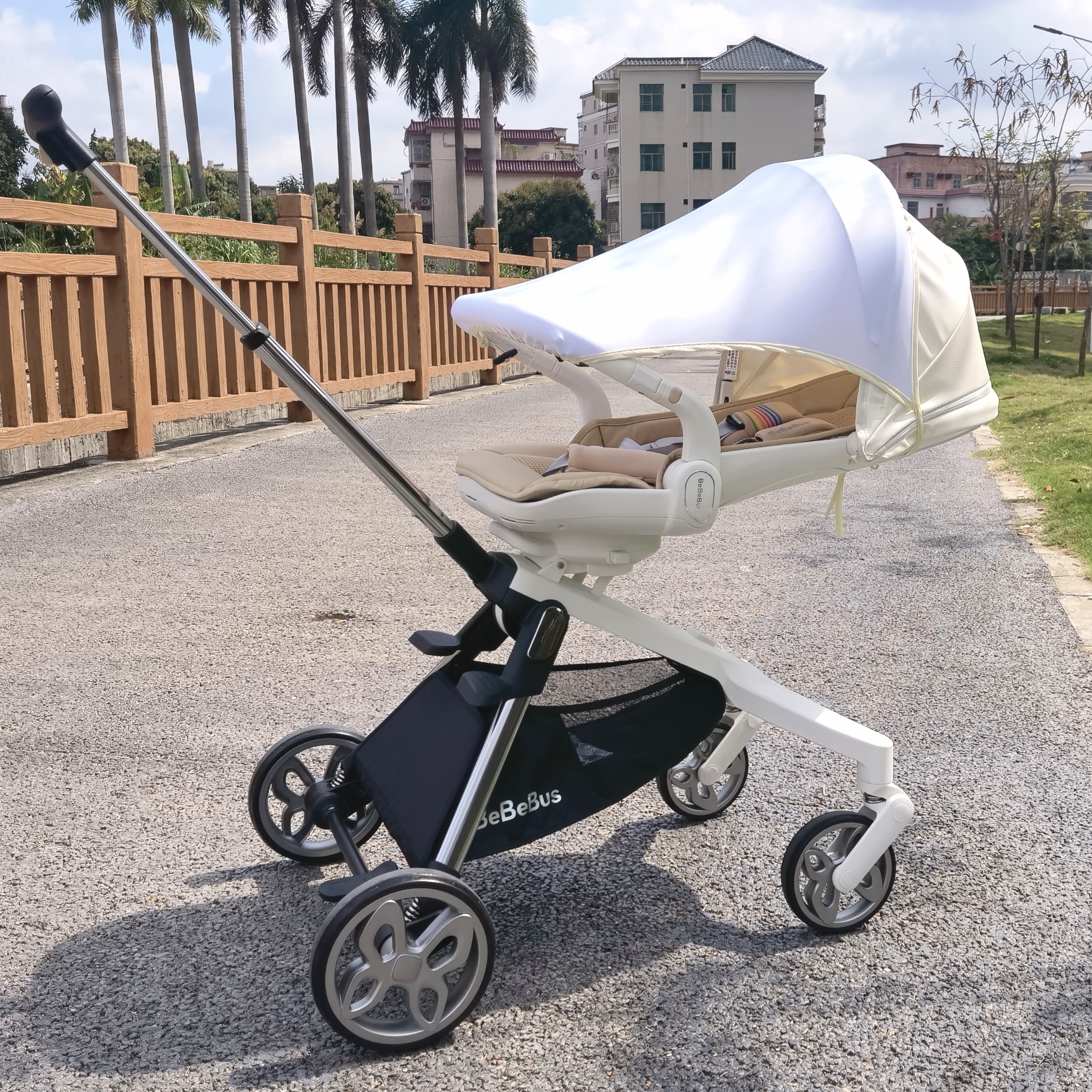 遛娃神器太阳棚遮阳帘防晒挡