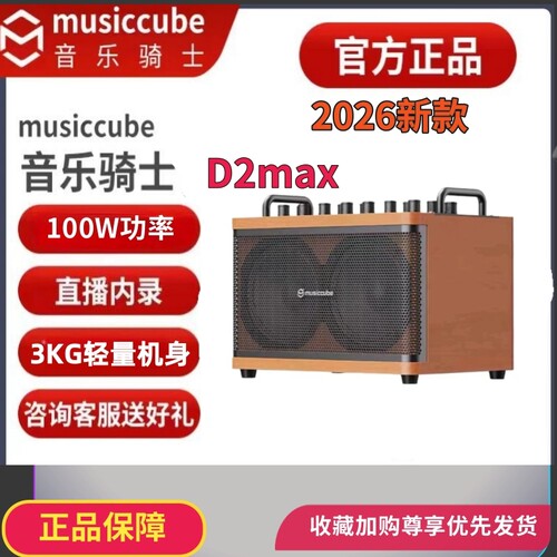 音乐骑士D2MAX音箱户外乐器直播k歌路演内录电吹管萨克斯唱歌音响