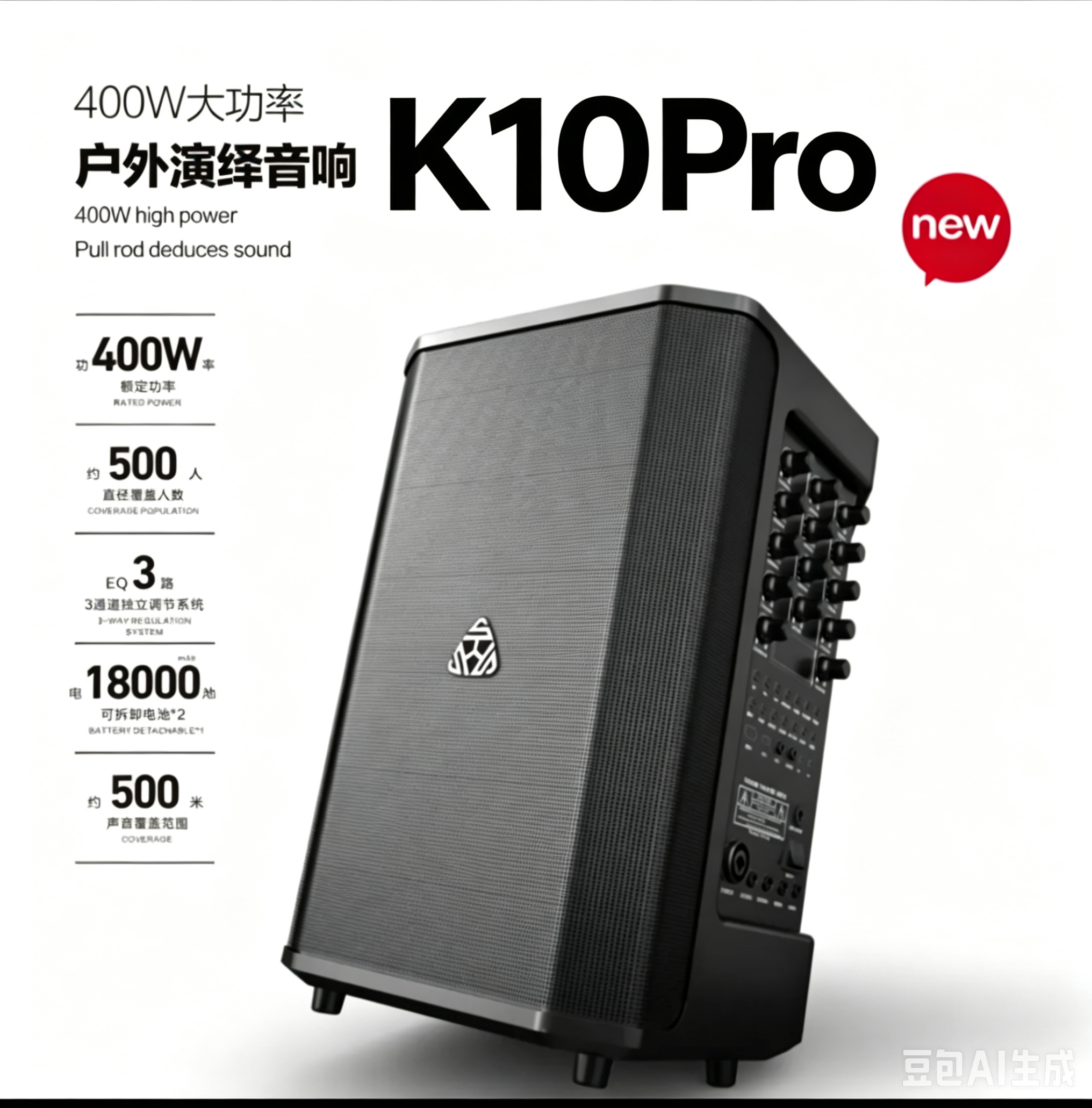 森优k10pro音箱户外乐器直播k歌路演内录电吹管萨克斯唱歌音响