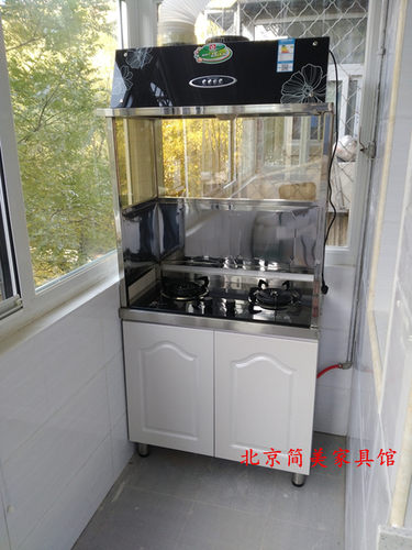 北京简易灶台柜经济型组装油烟机
