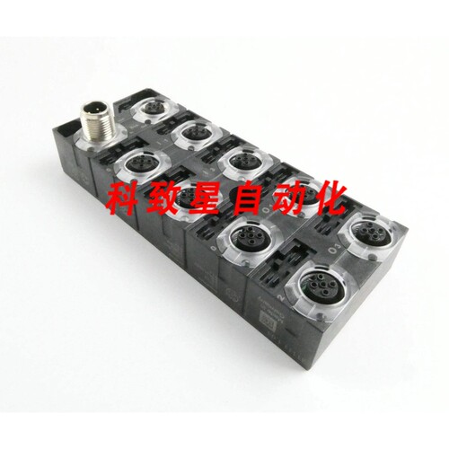 工业配件MASI68 DI4 DO4 YE 8XM12 (56427) I/O扩展模块