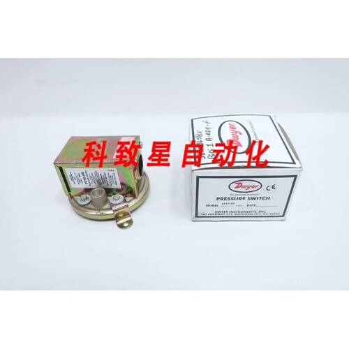 工业配件1910-00 压力开关125/250/480V-AC 45IN-H2O 1/8IN