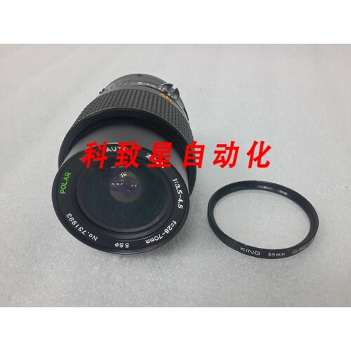 工业配件POLAR AUTO ZOOM LENS 1:3.5-4.5 F=28-70MM 55 +KING 55