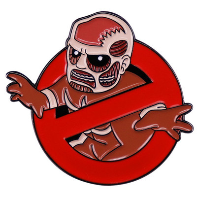 进击巨人超大型胸针抓鬼敢死队