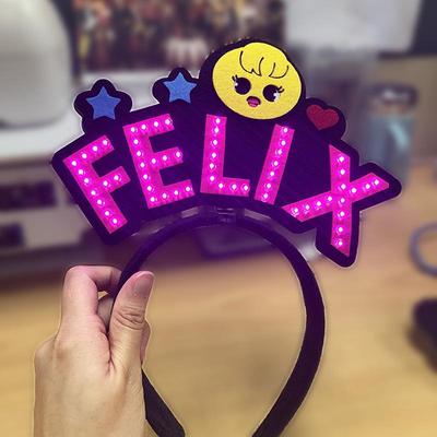 Stray Kids黄铉辰应援发光发箍灯牌手灯荧光棒韩国演唱会定制周边