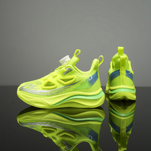 男童鞋子夏季轻薄款镂空儿童运动框子鞋中大童透气网面跑步鞋软底