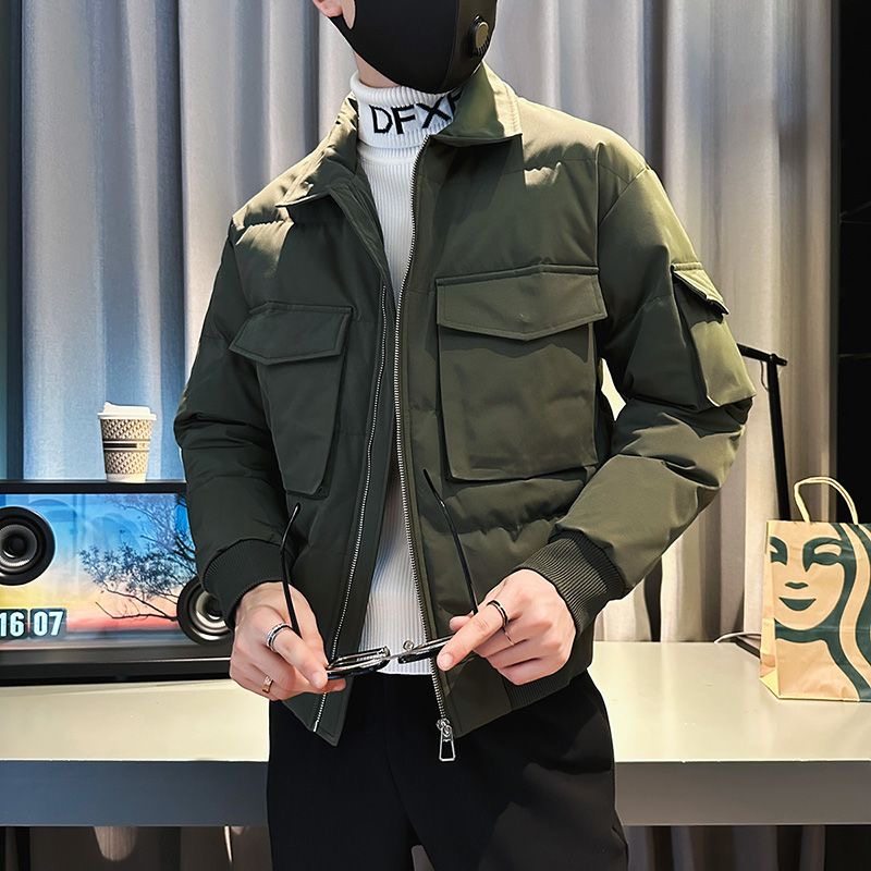 棉衣男士冬季外套2026年新款韩版潮流痞帅棉服休闲潮牌加厚棉袄男,男装,夹克,淘宝优惠券,粉丝福利购,淘宝优惠卷