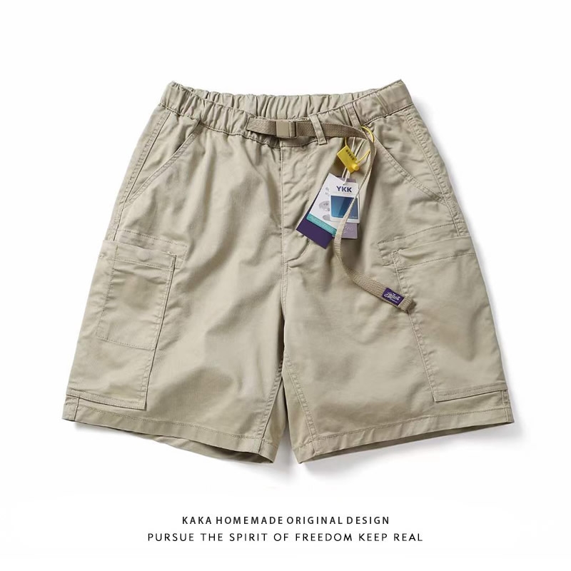 25SS紫标日单复古潮牌 Chino Cargo Pocket Field Shorts工装短裤