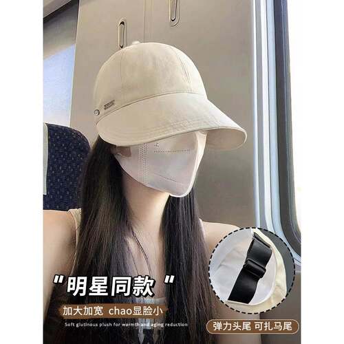 卡菲翔2026女款UPF50+防晒帽