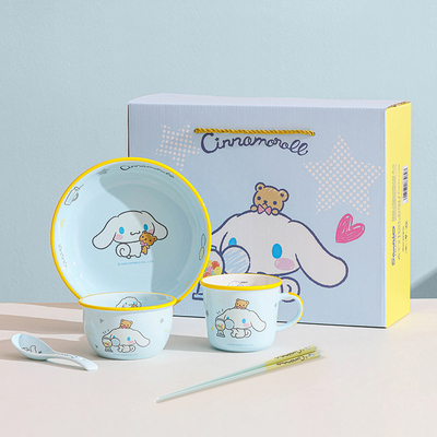 玉桂狗可爱一人食餐具套装礼盒装