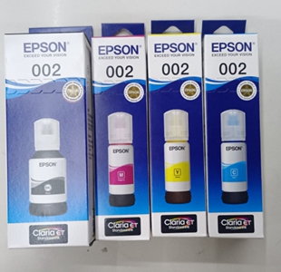 L6266 爱普生Epson002原装 L4268 L4267 L6268喷墨 四色墨水L4266