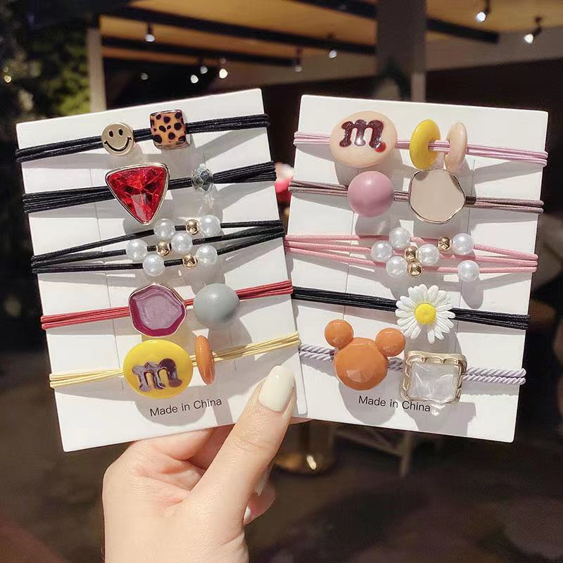 不限百搭女多种花样头绳