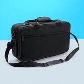 单簧管布盒牛津布黑色肩背手提方盒防水黑管包W 107便携小巧轻便