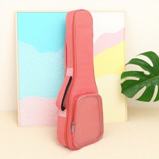 IN-189尤克里里小吉他包23寸透明侧兜加棉防水琴包便携式双肩背包