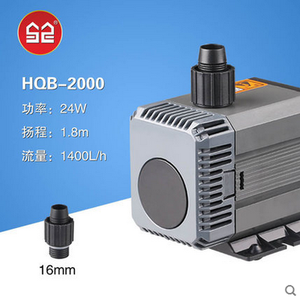 森森HQB-2000多功能潜水泵鱼O缸鱼池抽水吸便泵HQB-2500水陆两用