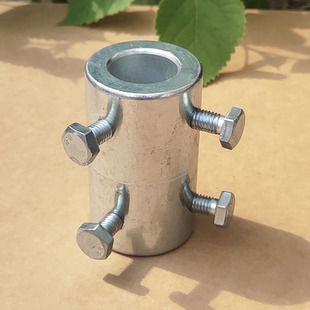 不锈钢减速搅拌机连接件套筒 联轴器铸铁 加药立式 搅拌器轴套