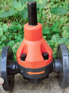 法兰式DN15/20/25塑料UPVC背压阀PVDF安全阀 不锈钢304单向泄压阀