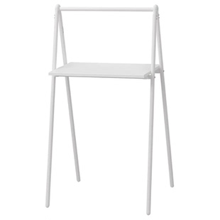 IKEA宜家 比约高森电脑桌边桌笔记本支架折叠桌储物桌特价