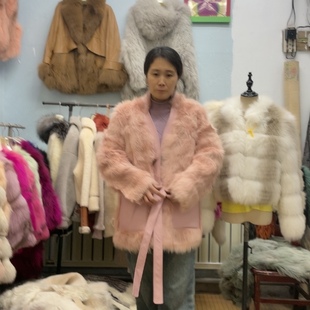 皮草外套女短款年轻时尚百搭显瘦毛毛大衣