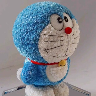 永生花超大号哆啦A梦创意礼物亚克力礼盒