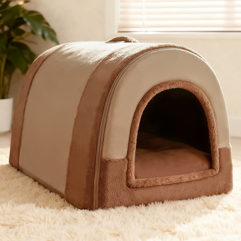 狗窝冬季保暖可拆洗狗床猫窝