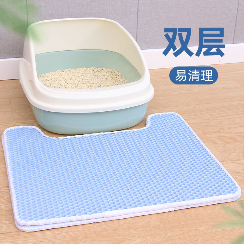 双层防水大号控砂板猫厕所