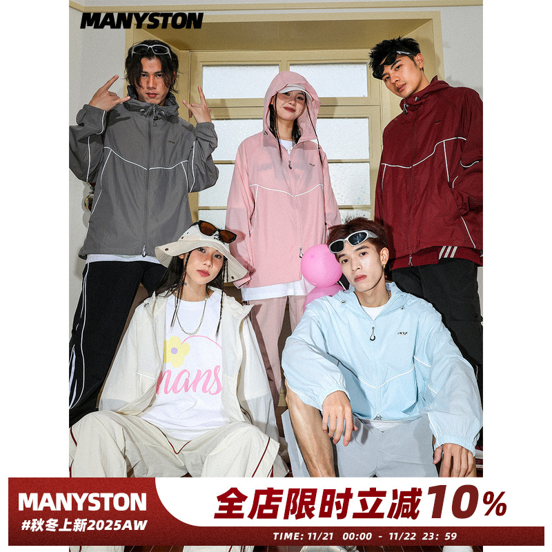 MANYSTON美式复古夏季防晒服