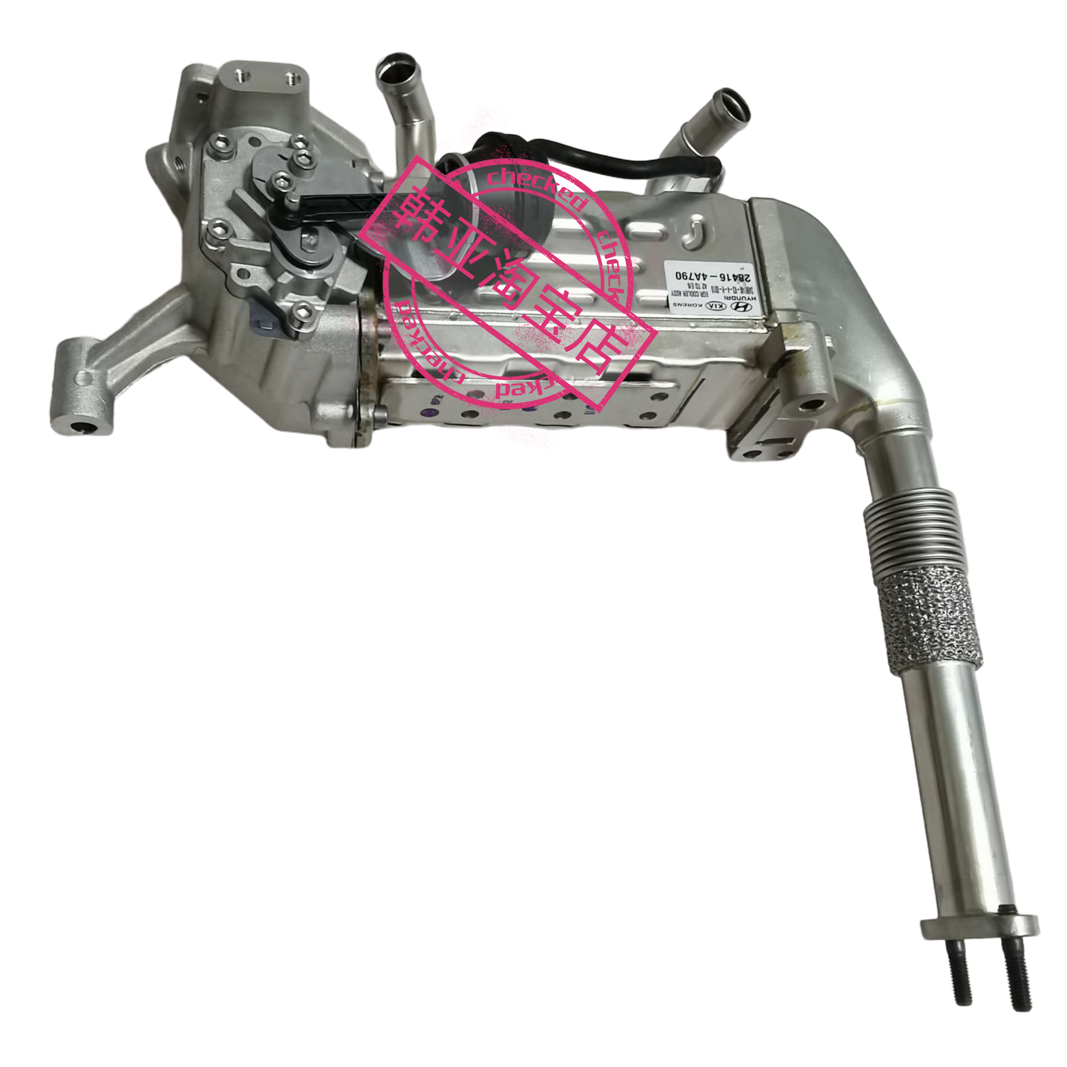 28416 4A790辉翼H-1H1/STAREX排气再循环阀门EGR废气阀散热冷却器