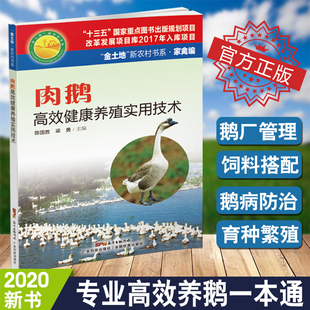 大全 鹅病诊断与防治养鹅饲料配方养殖书籍大全 规划项目 养鹅技术书籍 十三五国家重点图书出版 正版 肉鹅高效健康养殖实用技术